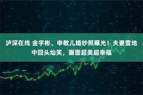 泸深在线 金宇彬、申敏儿婚纱照曝光!夫妻雪地中回头灿笑,画面超美超幸福