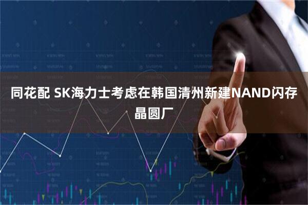同花配 SK海力士考虑在韩国清州新建NAND闪存晶圆厂